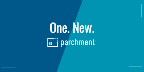 One. New. Parchment